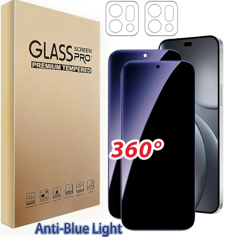 360° Anti Blue Light Privacy Tempered Glass for OPPO Find X9 Ultra,X9/X9s Pro,X9 - 2+2Pack ,Anti Shock, Anti Explosion, No Glare
360° Anti Blue Light Privacy Tempered Glass for OPPO Find X9 Ultra,X9/X9s Pro,X9 - 2+2Pack ,Anti Shock, Anti Explosion, No Glare