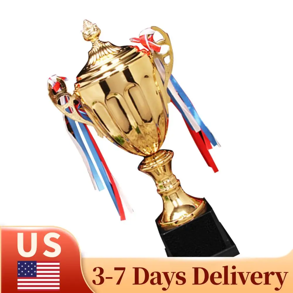 Металлические золотые наградные кубки-трофеи для победителей, для детей и взрослых
Металлические золотые наградные кубки-трофеи для победителей, для детей и взрослых