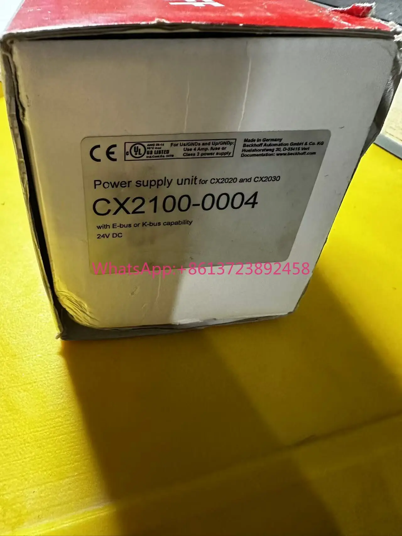 Beckhoff module CX2100-0004 brand new original genuine high quality
Beckhoff module CX2100-0004 brand new original genuine high quality