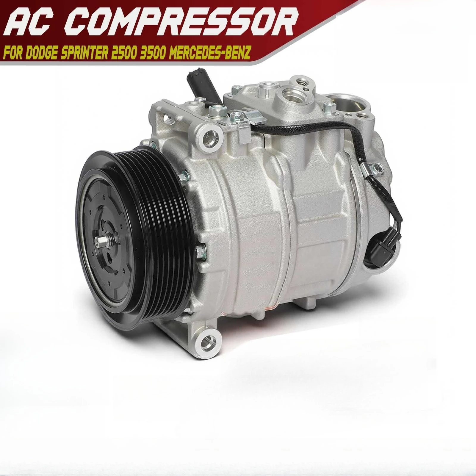 AC Compressor for Mercedes-Benz Sprinter 2500/350/3500XD,SLK32 AMG,SL65 AMG,SL600,S65 AMG,S350 OE#DCP17144,002307211,A0002308611
AC Compressor for Mercedes-Benz Sprinter 2500/350/3500XD,SLK32 AMG,SL65 AMG,SL600,S65 AMG,S350 OE#DCP17144,002307211,A0002308611