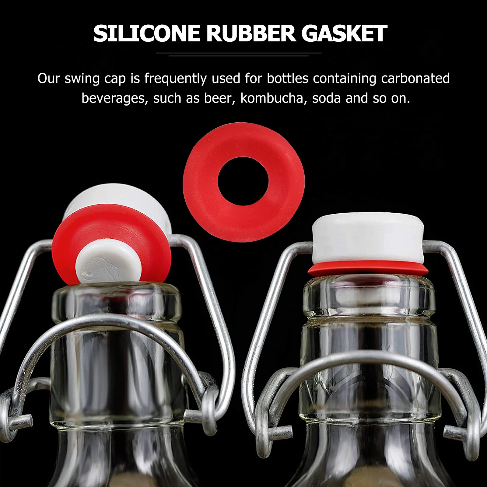 24pcs Beer Seal Gaskets Soda Replacement Washers Reusable Fermentation Compatible Gasket For Bucket Lid Easy Install Seal Swing
24pcs Beer Seal Gaskets Soda Replacement Washers Reusable Fermentation Compatible Gasket For Bucket Lid Easy Install Seal Swing