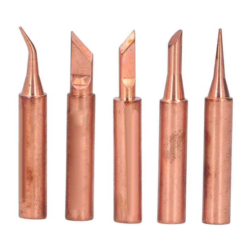 5Pcs Soldering Iron Tip Solder Bit Welding Head Copper Accessory Set Kit C900MT
5Pcs Soldering Iron Tip Solder Bit Welding Head Copper Accessory Set Kit C900MT