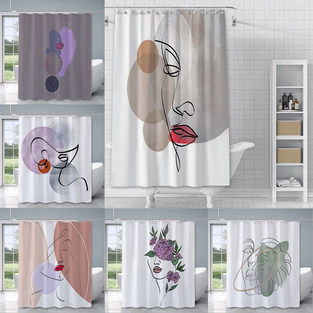 Boho Drawing Shower Curtain Waterproof Polyester Fabric Paint Colorful Bath Curtains Home Bathroom Decor Curtain With Hook
Boho Drawing Shower Curtain Waterproof Polyester Fabric Paint Colorful Bath Curtains Home Bathroom Decor Curtain With Hook