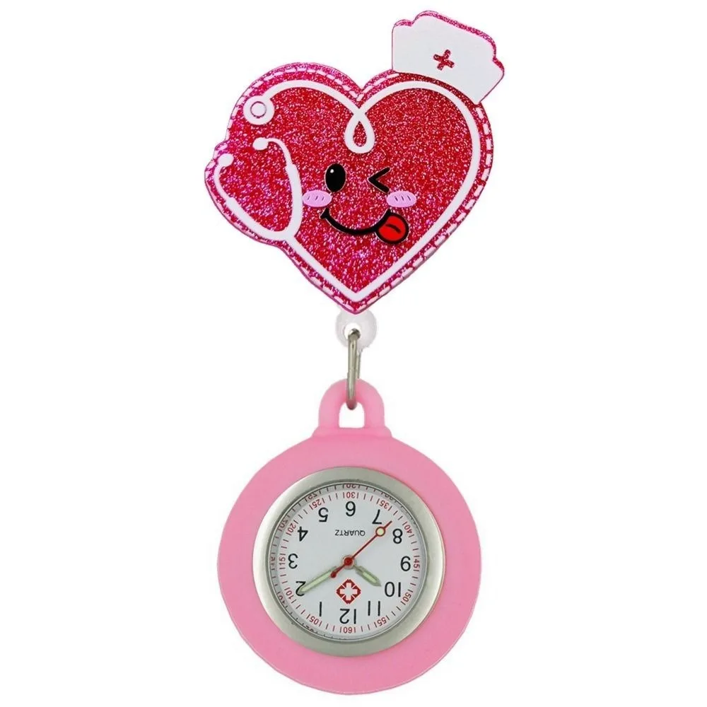 New PVC Retractable Watch Brooch Cartoon Lovely Nurse Pocket Watches Cute Colourful Doctor Badge Reel Gift
New PVC Retractable Watch Brooch Cartoon Lovely Nurse Pocket Watches Cute Colourful Doctor Badge Reel Gift