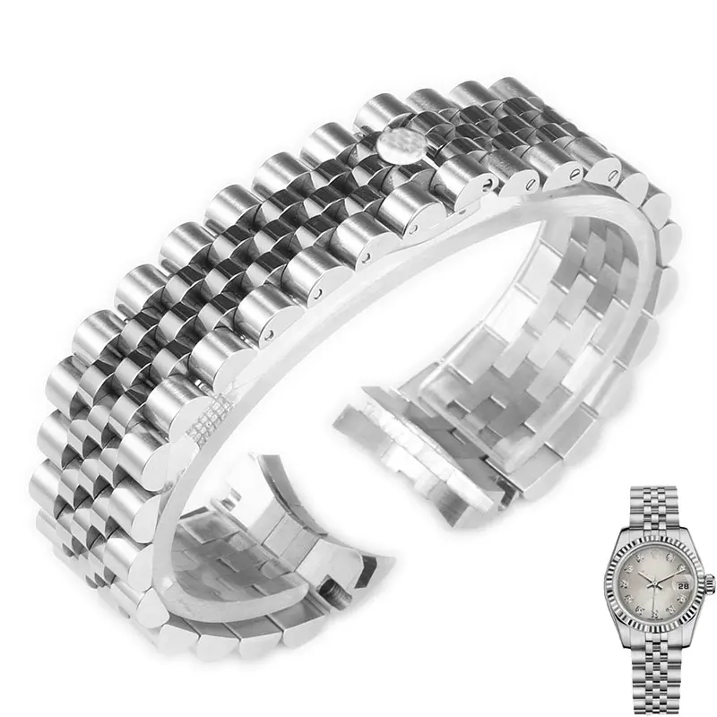 Solid Stainless Steel Watch Strap 20mm Sports For Rolex Series Strap Men And Women Luxury Watch Replacement Accessories Band
Solid Stainless Steel Watch Strap 20mm Sports For Rolex Series Strap Men And Women Luxury Watch Replacement Accessories Band