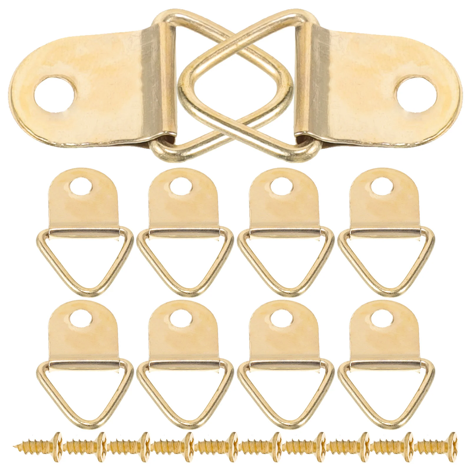 100 Sets Boxed Triangle Ring Hook Clothes Hanging Rack Adhesive Picture Hooks Metal Hardware Hangers
100 Sets Boxed Triangle Ring Hook Clothes Hanging Rack Adhesive Picture Hooks Metal Hardware Hangers