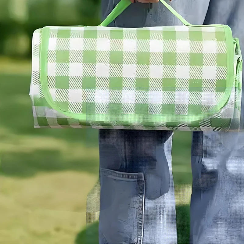 3m×2m Waterproof Picnic Blanket Green Plaid Lightweight Foldable with Carry Bag for Outdoor Picnic Camping Beach Party
3m×2m Waterproof Picnic Blanket Green Plaid Lightweight Foldable with Carry Bag for Outdoor Picnic Camping Beach Party