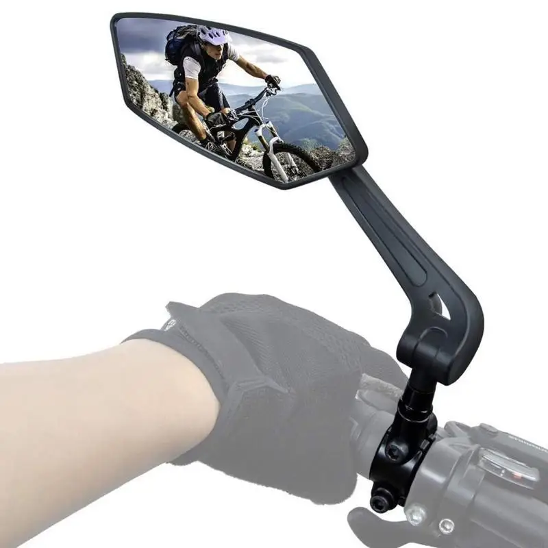 Rotatable Cycling Rear View Mirror Handlebar Rearview Mirror MTB Mirror