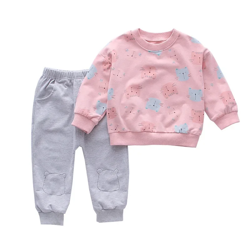New Autumn Baby Girl Clothes Suit Children Cartoon T-Shirt Pants 2Pcs/Sets Toddler Casual Costume Infant Outfits Kids Tracksuits
New Autumn Baby Girl Clothes Suit Children Cartoon T-Shirt Pants 2Pcs/Sets Toddler Casual Costume Infant Outfits Kids Tracksuits