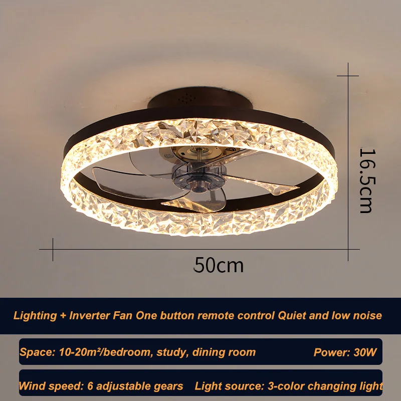 Modern Home Intelligent Remote Control Ceiling Fan with Lamp Dimming Fan Lights for Home Living Room Bedroom LED Fan Light
Modern Home Intelligent Remote Control Ceiling Fan with Lamp Dimming Fan Lights for Home Living Room Bedroom LED Fan Light