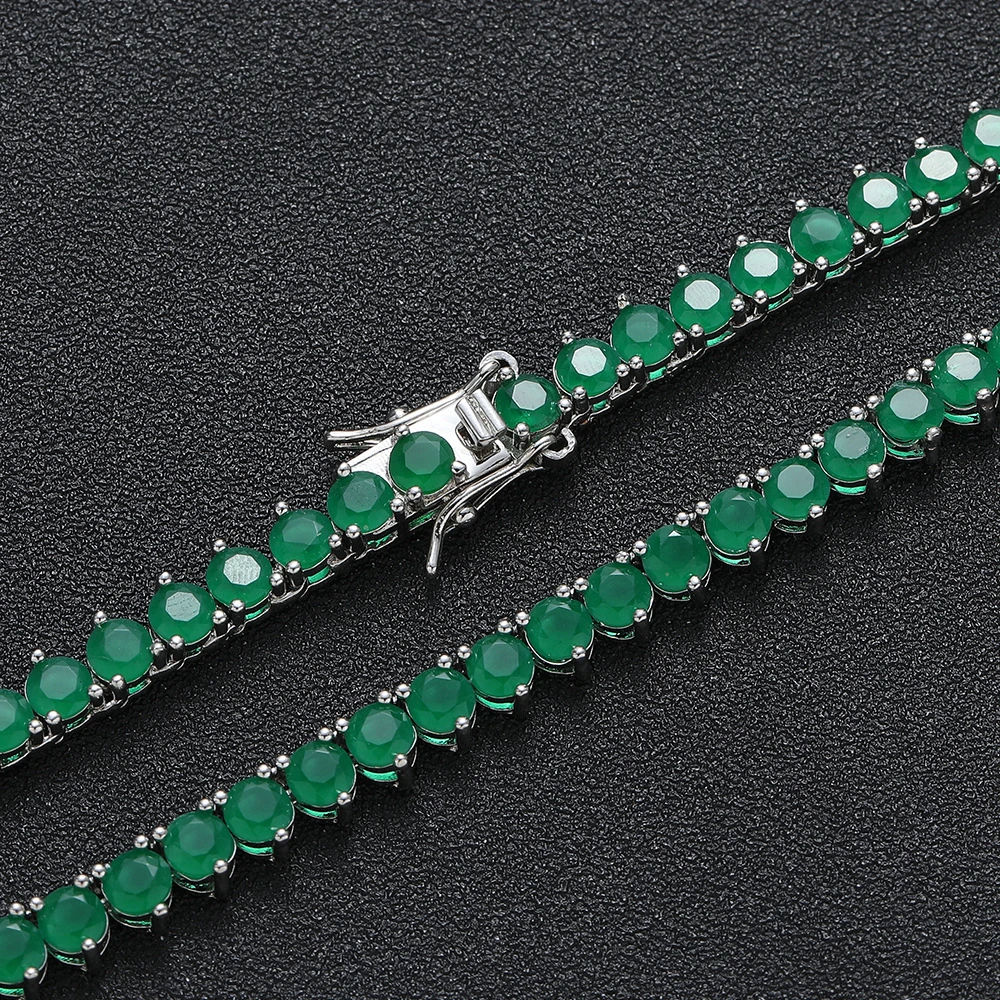 Fashion New Hip-hop 4mm Tennis Chain Copper Inlaid Green Zircon Unisex Jewelry Accessory
Fashion New Hip-hop 4mm Tennis Chain Copper Inlaid Green Zircon Unisex Jewelry Accessory