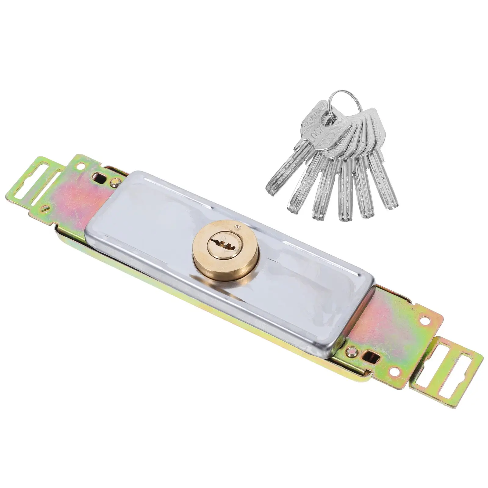 Roller Door Lock Durable Metal Garage Shutter With Keys Copper Cylinder Anti Theft Vertical Keyway Child Safety Door Lock
Roller Door Lock Durable Metal Garage Shutter With Keys Copper Cylinder Anti Theft Vertical Keyway Child Safety Door Lock