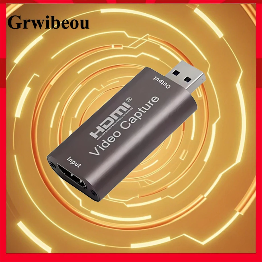 NEW HD 4K Video Capture Card USB 3.0 HDMI Video Grabber Record Box for PS4 Game DVD Camcorder Camera Recording Live Streaming
NEW HD 4K Video Capture Card USB 3.0 HDMI Video Grabber Record Box for PS4 Game DVD Camcorder Camera Recording Live Streaming