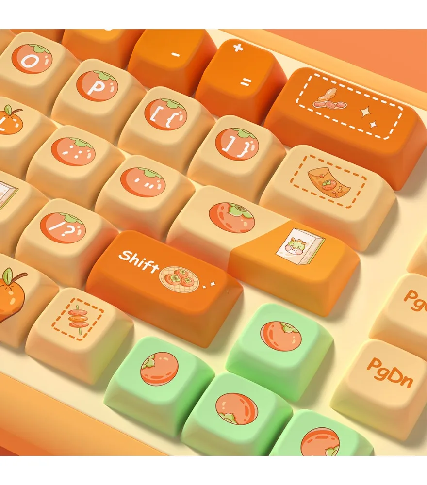Orange yellow MDA highly personalized customized pbt sublimation mechanical keyboard cap
Orange yellow MDA highly personalized customized pbt sublimation mechanical keyboard cap
