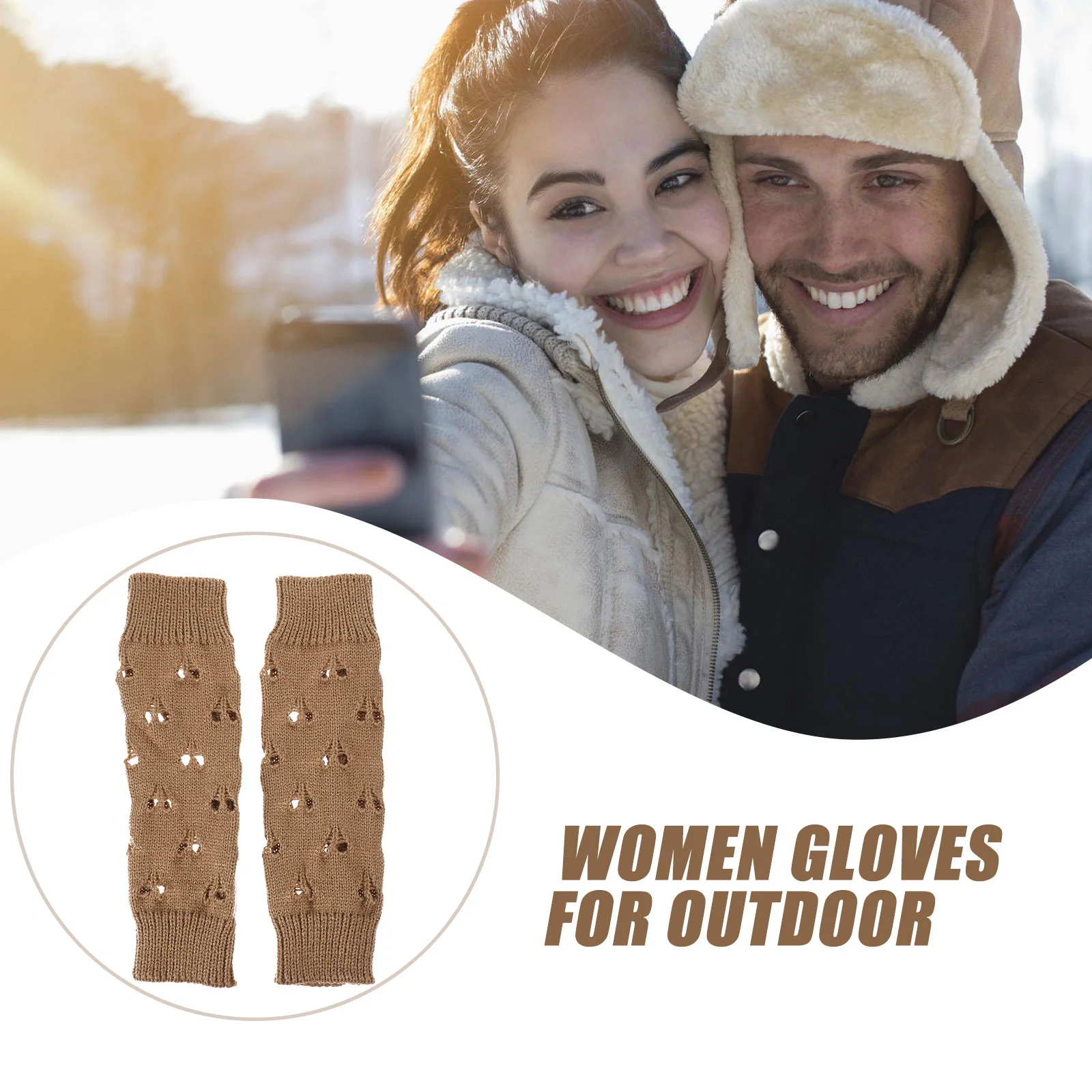 1Pair Arm Sleeve Gloves for Women Warm Crochet Gloves Soft Knit Pair for Girls Outdoor Camping Winter Gift Accessory
1Pair Arm Sleeve Gloves for Women Warm Crochet Gloves Soft Knit Pair for Girls Outdoor Camping Winter Gift Accessory