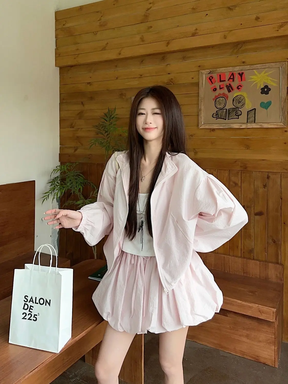 Korean Sweet Cool Long Sleeved Zipper Cardigan Sunscreen Jacket + Flower Bud Mini Skirt Summer Casual Sport 2 Pcs Sets Y2k Suits
Korean Sweet Cool Long Sleeved Zipper Cardigan Sunscreen Jacket + Flower Bud Mini Skirt Summer Casual Sport 2 Pcs Sets Y2k Suits