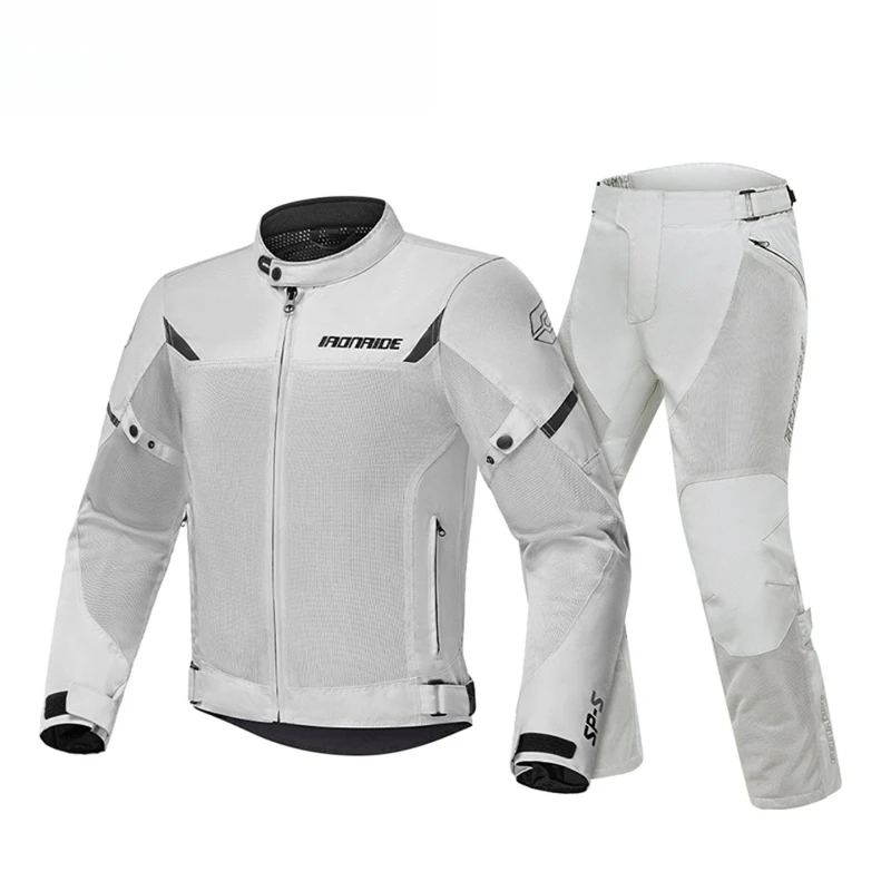 Four Season Breathable Mesh Motorcycle Jacket Anti Drop Wear Resistant Men Women Moto Racing Riding Jacket WithCEProtective Pads
Four Season Breathable Mesh Motorcycle Jacket Anti Drop Wear Resistant Men Women Moto Racing Riding Jacket WithCEProtective Pads