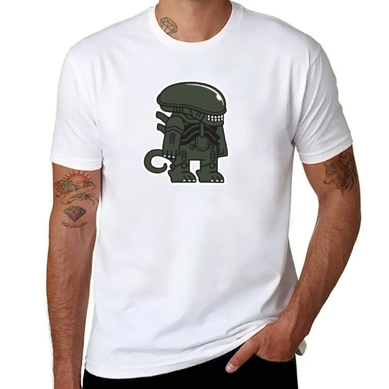Kawaii Alien Monster - Creepy Cute Sci Fi - Chibi Xenomorph T-Shirt funny t shirts cotton T-Shirt
Kawaii Alien Monster - Creepy Cute Sci Fi - Chibi Xenomorph T-Shirt funny t shirts cotton T-Shirt