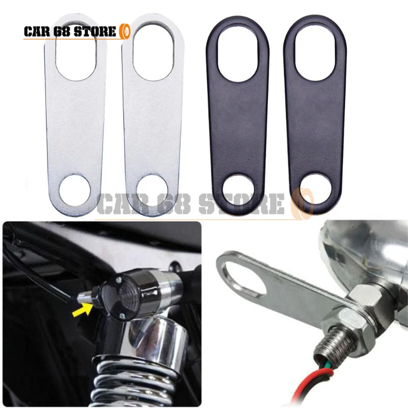 2 Pcs Motorcycle Indicator Light Turn Signal Light Shock Bracket High Quality Iron for 10 mm Fog Light Turn Signal Bracket
2 Pcs Motorcycle Indicator Light Turn Signal Light Shock Bracket High Quality Iron for 10 mm Fog Light Turn Signal Bracket