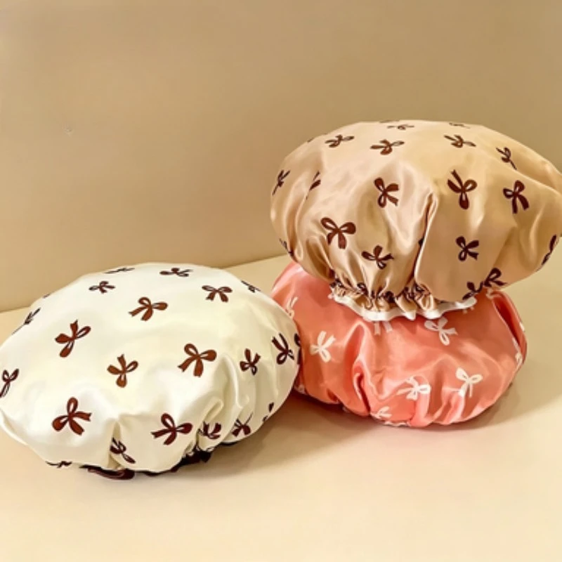 Double Layer Waterproof Women's Shower Cap Home Kitchen Oil Fume Protection Cover Girls' Dry Hair Special Shower Cap
Double Layer Waterproof Women's Shower Cap Home Kitchen Oil Fume Protection Cover Girls' Dry Hair Special Shower Cap