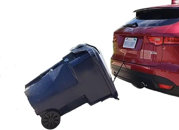 Universal Trash Can Hauler Straps for Cars, ATVs, Lawn Mowers - No Hitch Needed
Universal Trash Can Hauler Straps for Cars, ATVs, Lawn Mowers - No Hitch Needed