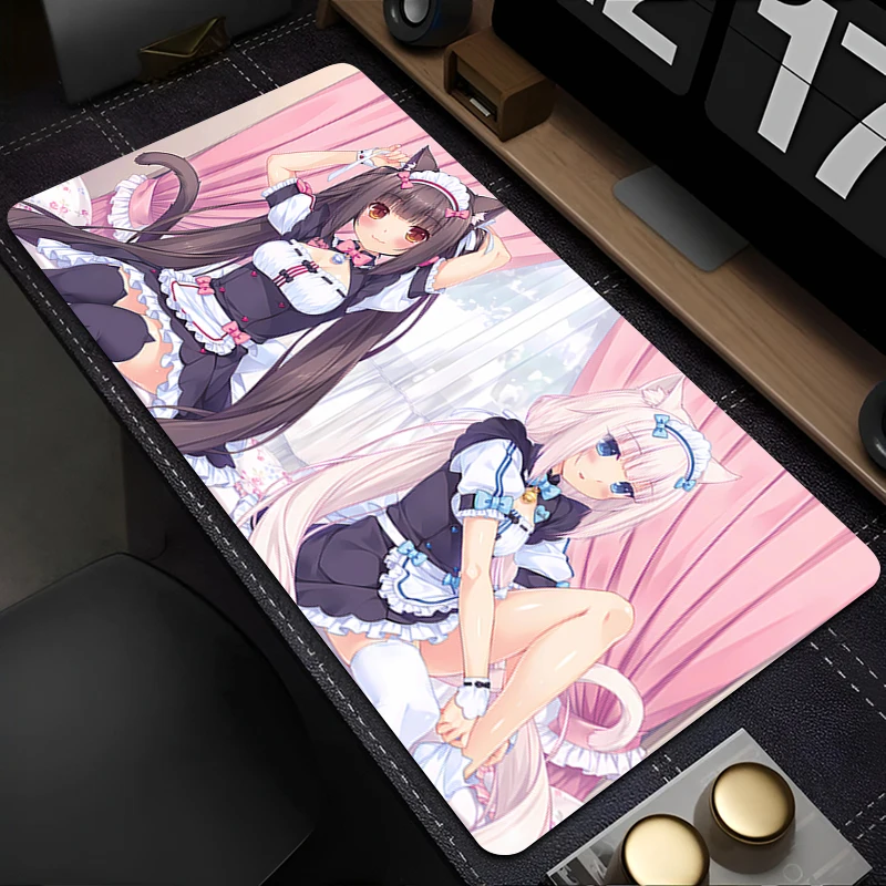 Mouse Pad PC Accessories HD Keyboard Pad Office Desk Mat Anime Mousepad N-nekopara Natural Rubber Anti Slip Gaming Extended Pad
Mouse Pad PC Accessories HD Keyboard Pad Office Desk Mat Anime Mousepad N-nekopara Natural Rubber Anti Slip Gaming Extended Pad