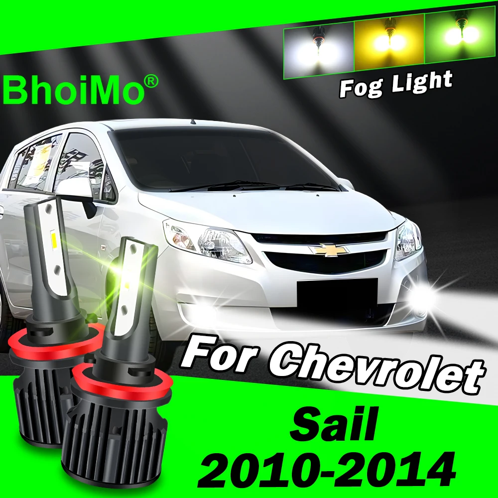 BhoiMo For Chevrolet Sail Front Fog Light Lamp 2010 2011 2012 2013 2014 Led Bulbs
BhoiMo For Chevrolet Sail Front Fog Light Lamp 2010 2011 2012 2013 2014 Led Bulbs