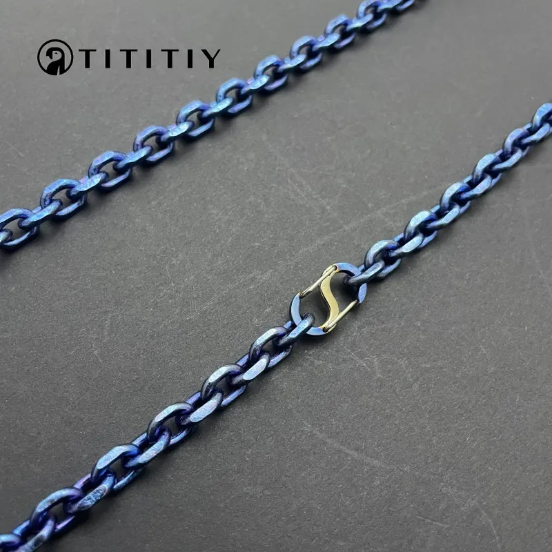 New Pure Titanium Ice Crystal Blue 7mm Titanium Angle Chain Lightweight Anti Allergic Trend Hip-hop Exquisite necklace Gift
New Pure Titanium Ice Crystal Blue 7mm Titanium Angle Chain Lightweight Anti Allergic Trend Hip-hop Exquisite necklace Gift