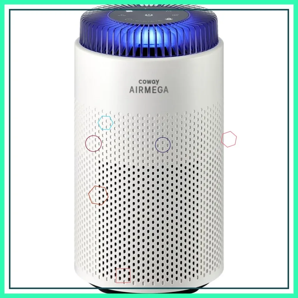 Air Purifiers for Bedroom Home up to 500 ft², AQI Monitor, Auto & Sleep Mode, Night Light, 3yr Warranty
Air Purifiers for Bedroom Home up to 500 ft², AQI Monitor, Auto & Sleep Mode, Night Light, 3yr Warranty