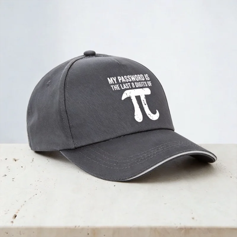 Math Equations Pi baseball cap Fashion Adult man Womens hats My Password Is The Last Digits Of Pi hat
Math Equations Pi baseball cap Fashion Adult man Womens hats My Password Is The Last Digits Of Pi hat