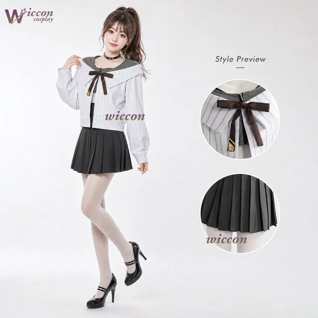 Uniform Store Niikkee Bready Cosplay Costumes Wig Top Skirt Frosty Bite Goodess Outfit Halloween Women Sexy Outfits Game Rolplay
Uniform Store Niikkee Bready Cosplay Costumes Wig Top Skirt Frosty Bite Goodess Outfit Halloween Women Sexy Outfits Game Rolplay