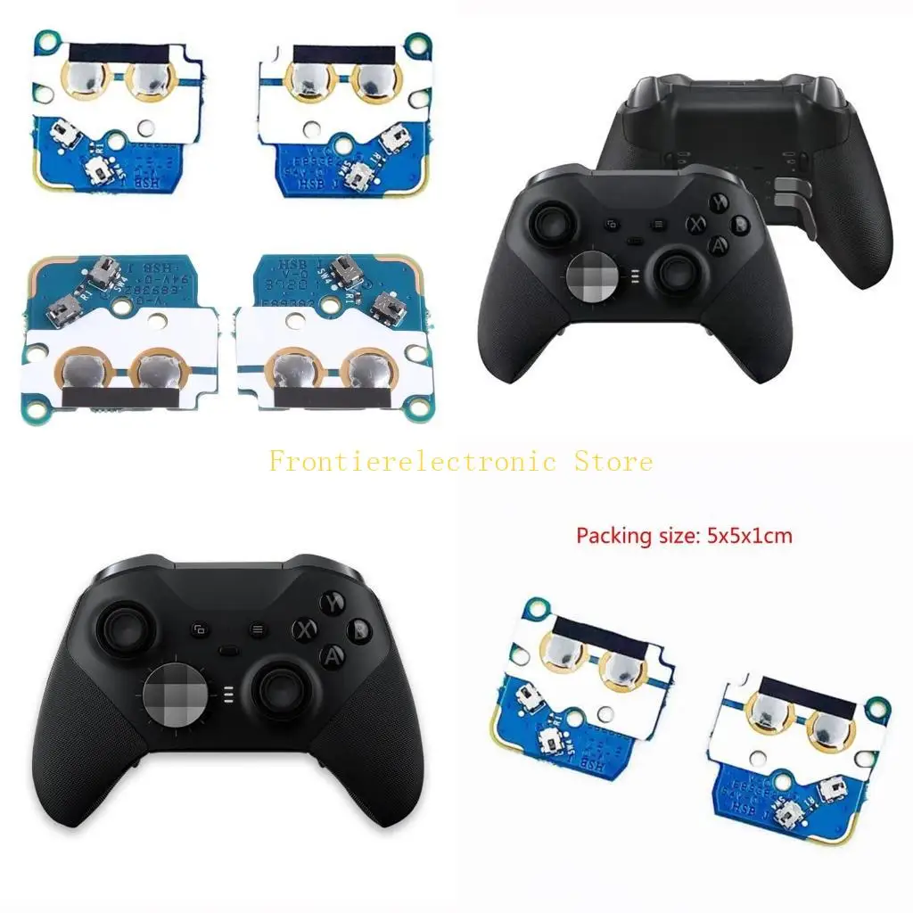 Запасные детали G8DB для одной элиты серии 2 кнопки контроллера.
Запасные детали G8DB для одной элиты серии 2 кнопки контроллера.