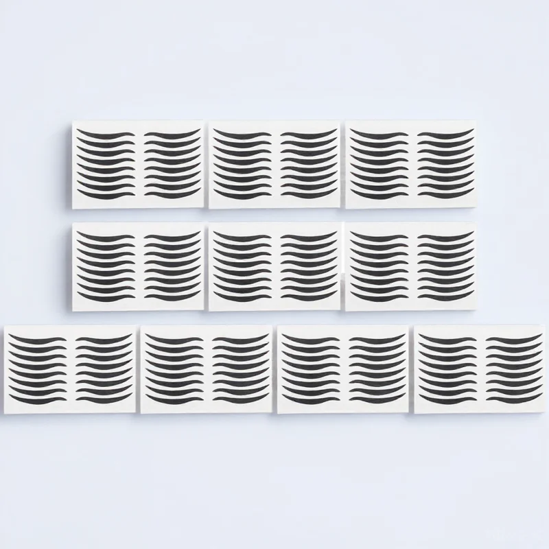 Black Eyeliner Waterproof Eye Make-Up Stickers Winged Liner For Party 98X62Mm Plastic Eyeliner Stickers Double Eyelid Tape 
Black Eyeliner Waterproof Eye Make-Up Stickers Winged Liner For Party 98X62Mm Plastic Eyeliner Stickers Double Eyelid Tape