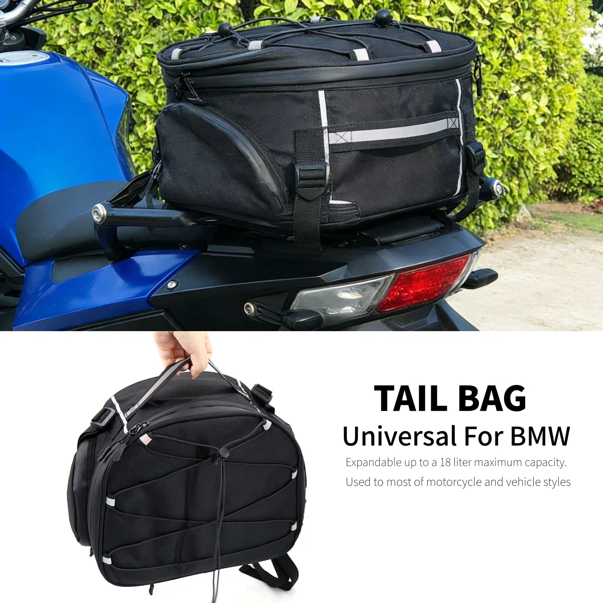 For BMW R1300GS R 1300 GS R1300 GS r1300gs Universal Motorcycle Tail Rear Bags Back Seat Luggage Travel Storage Bag Waterproof
For BMW R1300GS R 1300 GS R1300 GS r1300gs Universal Motorcycle Tail Rear Bags Back Seat Luggage Travel Storage Bag Waterproof