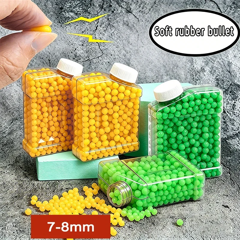 7-8mm Green/Orange Soft Rubber Safety Balls, Non-toxic, Compatible With Kids Toy Guns, Outdoor Shooting Game Accessories
7-8mm Green/Orange Soft Rubber Safety Balls, Non-toxic, Compatible With Kids Toy Guns, Outdoor Shooting Game Accessories