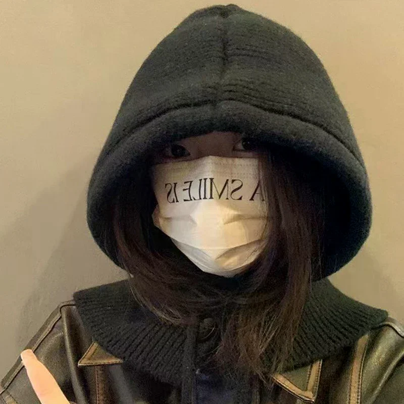 Women Winter Beanie Hats Knit Neck Warmer Scarf Outdoor Women's Head Hood Bonnet Ear Protection Beanies Cap
Women Winter Beanie Hats Knit Neck Warmer Scarf Outdoor Women's Head Hood Bonnet Ear Protection Beanies Cap