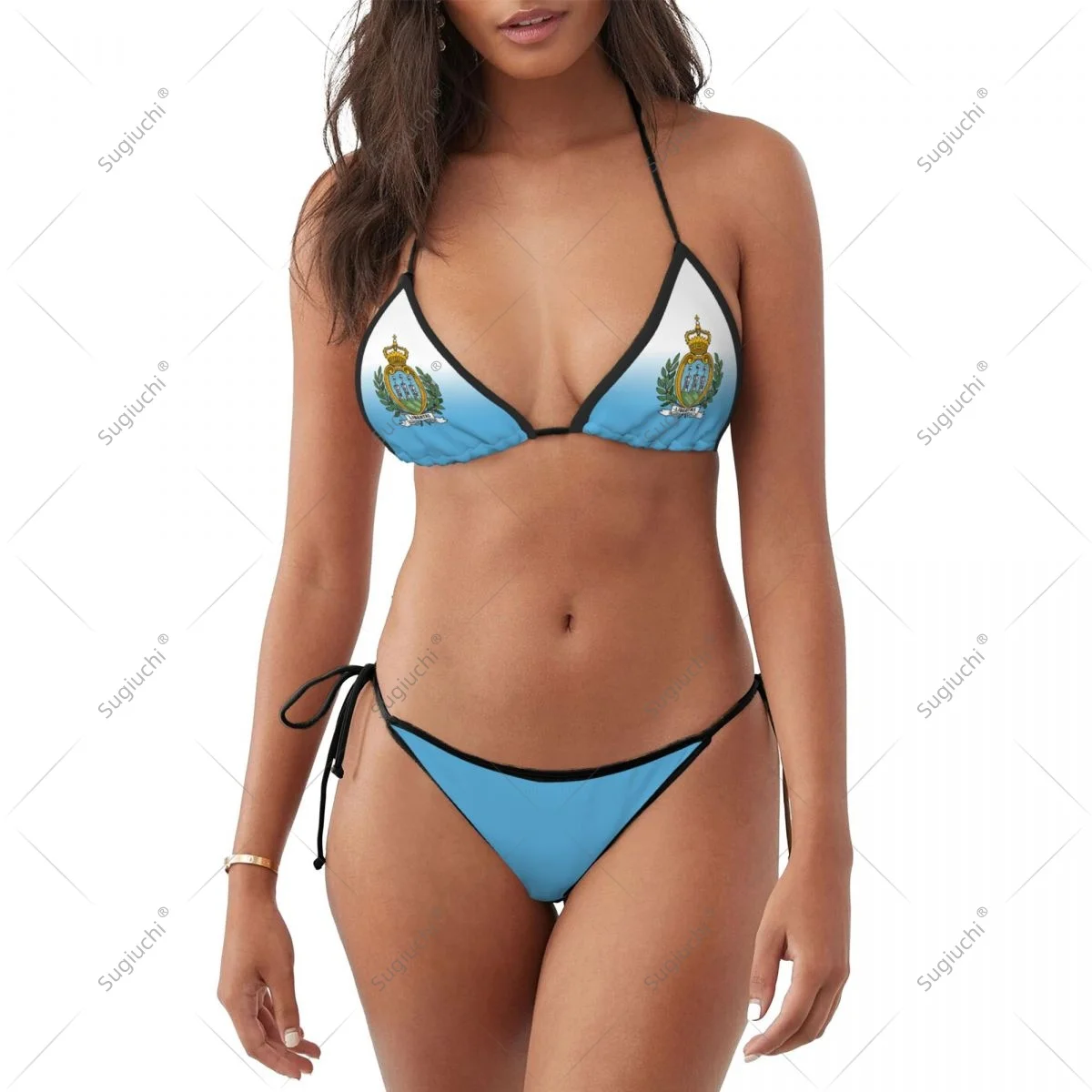 Women Girls Bikini San Marino Flag Swimsuit Sets Three Point Beachwear Swimming Bathing Beach Party Suits Sexy Mujer
Women Girls Bikini San Marino Flag Swimsuit Sets Three Point Beachwear Swimming Bathing Beach Party Suits Sexy Mujer