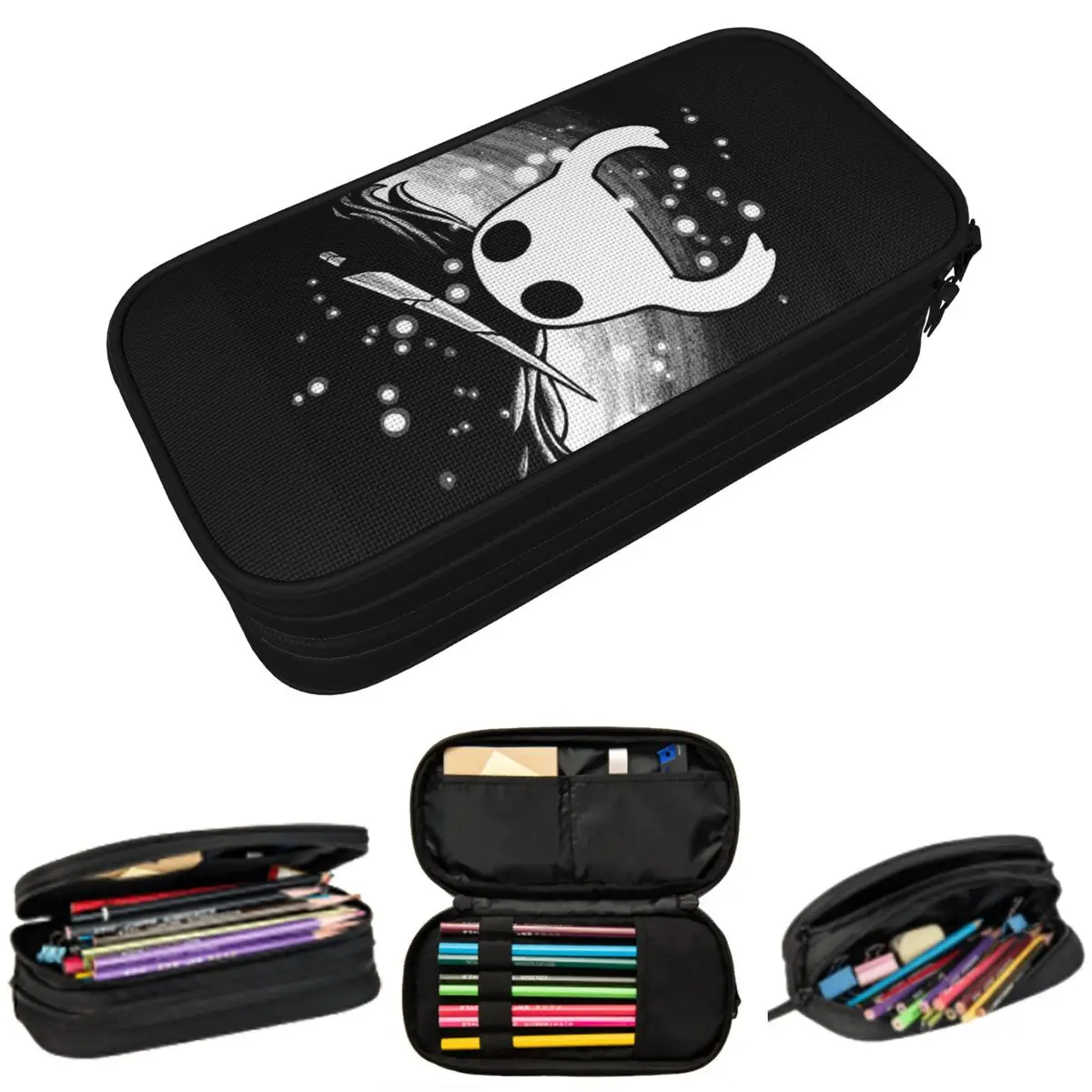 Ghost Knight Hollow Knight Game Pencil Case for Students School Pen Box Pencil Bag Stationery Supplies Pen Holder Bag
Ghost Knight Hollow Knight Game Pencil Case for Students School Pen Box Pencil Bag Stationery Supplies Pen Holder Bag