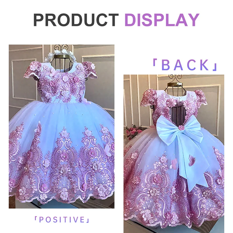 Luxury Princess Applique Flower Girl Dresses For Wedding Tulle Pearls Ball Kids Pageant Gown Birthday Party First Communion Wear
Luxury Princess Applique Flower Girl Dresses For Wedding Tulle Pearls Ball Kids Pageant Gown Birthday Party First Communion Wear