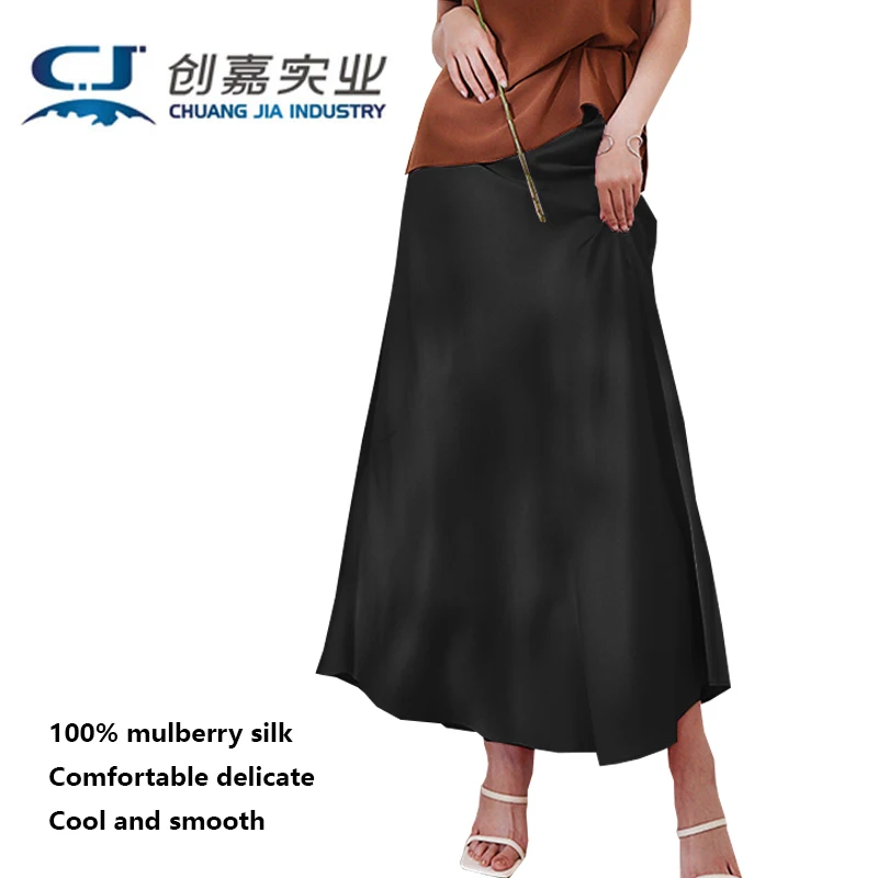 100% Mulberry Silk Ladies Skirt Green Loose Swing Skirt Luster Drop Silky Smooth High-end Women Fashion Temperament Street Wear
100% Mulberry Silk Ladies Skirt Green Loose Swing Skirt Luster Drop Silky Smooth High-end Women Fashion Temperament Street Wear