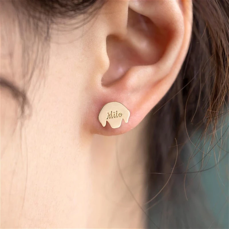 Personalized Dog Name Earrings Custom Irregular Pet Name Stud Cute Animal Jewelry for Pet Lovers Mother's Day Gifts
Personalized Dog Name Earrings Custom Irregular Pet Name Stud Cute Animal Jewelry for Pet Lovers Mother's Day Gifts