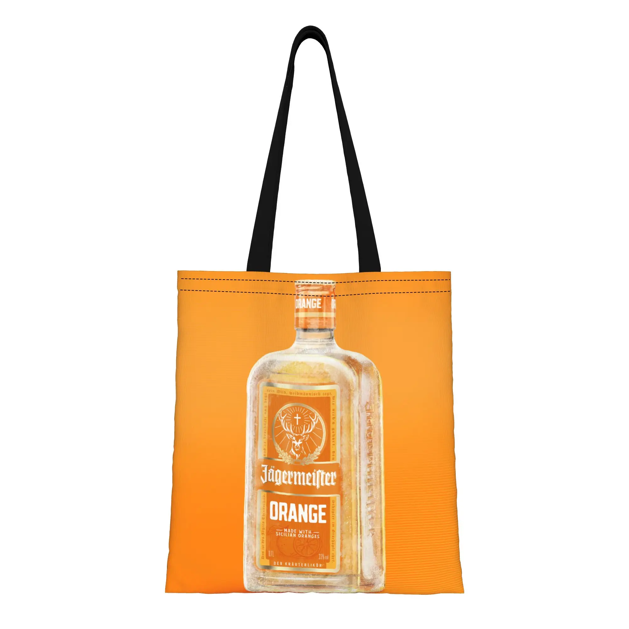 Jägermeister jJägermeister Orange Frosted Bottle Canvas Tote Bag Perfect for Shopping Travel Outdoor Heavy Duty Shoulder Handbag
Jägermeister jJägermeister Orange Frosted Bottle Canvas Tote Bag Perfect for Shopping Travel Outdoor Heavy Duty Shoulder Handbag