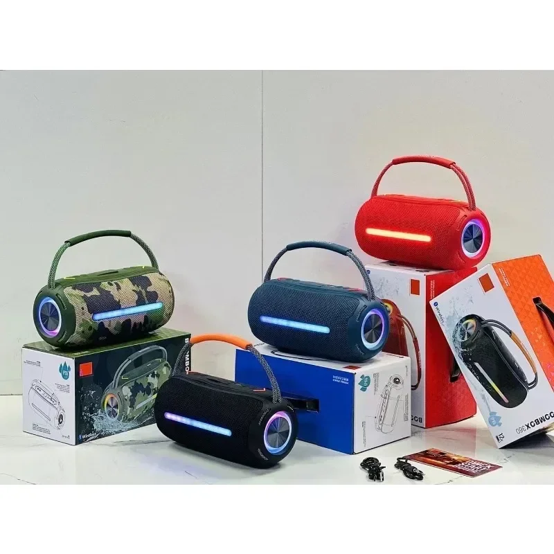 Colorful Lamp Subwoofer Waterproof and Dustproof Bluetooth Speaker Outdoor Professional Mini Party Box Speakers
Colorful Lamp Subwoofer Waterproof and Dustproof Bluetooth Speaker Outdoor Professional Mini Party Box Speakers