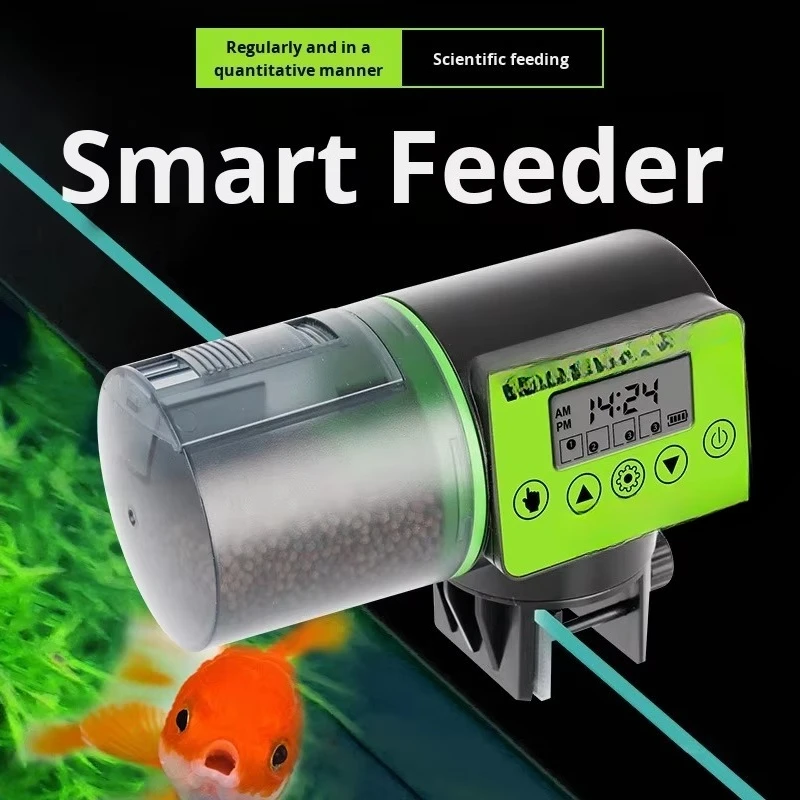 Fish Tank Automatic Feeder Smart Timing Aquarium Goldfish Feeder Large Capacity ABS Plastic
Fish Tank Automatic Feeder Smart Timing Aquarium Goldfish Feeder Large Capacity ABS Plastic
