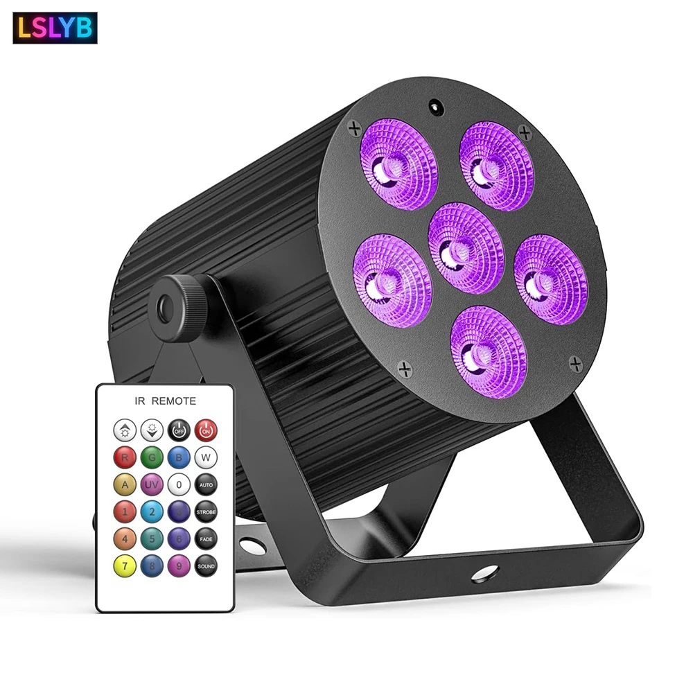 6x18w Battery Par Light Stage Lights, RGBWA+UV LED, Battery Powered Par Lights For Party, Wedding, Concert, Dance, show
6x18w Battery Par Light Stage Lights, RGBWA+UV LED, Battery Powered Par Lights For Party, Wedding, Concert, Dance, show