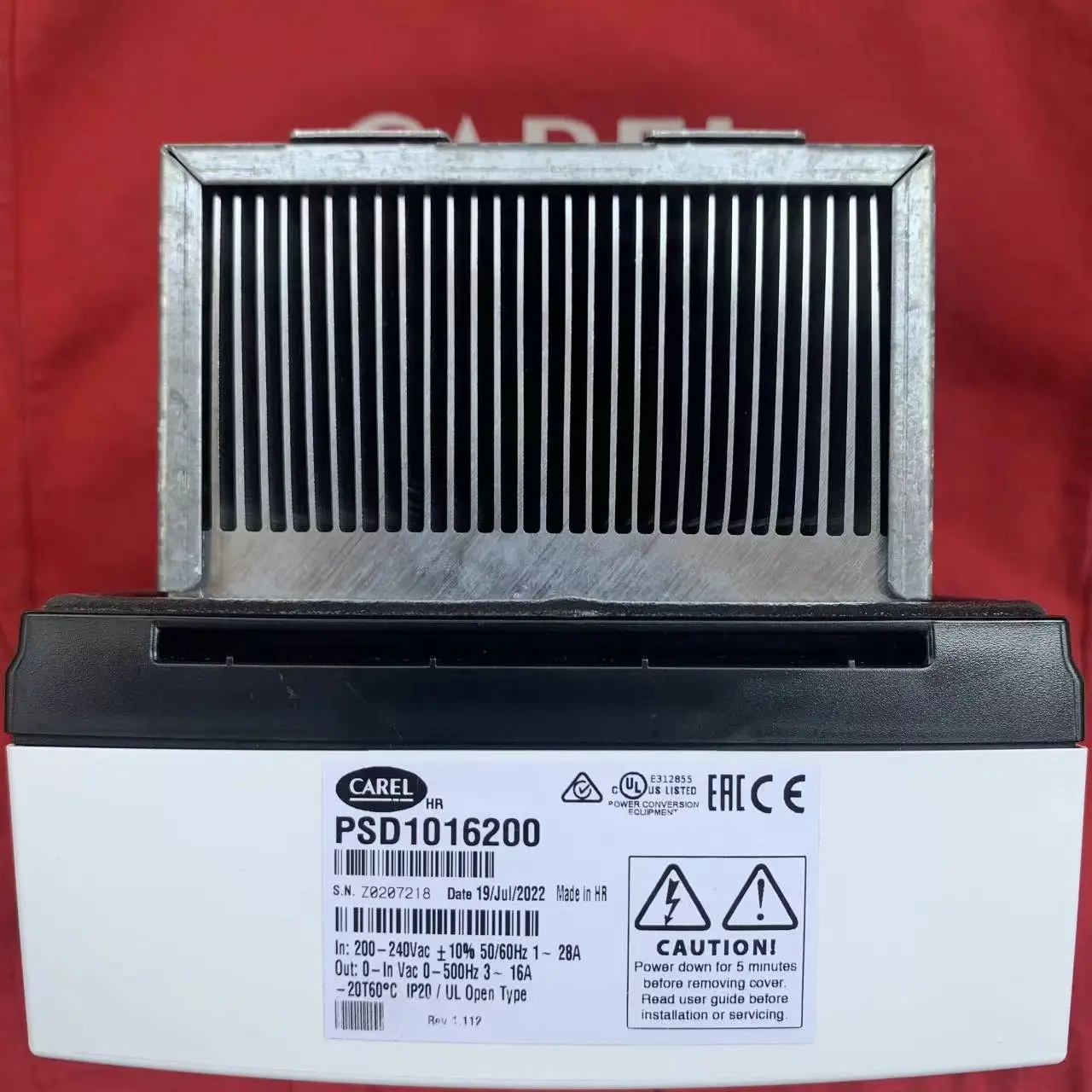 Частотный преобразователь CAREL PSD1024400 из Италии, производства KSTAR, для систем кондиционирования воздуха.
Частотный преобразователь CAREL PSD1024400 из Италии, производства KSTAR, для систем кондиционирования воздуха.