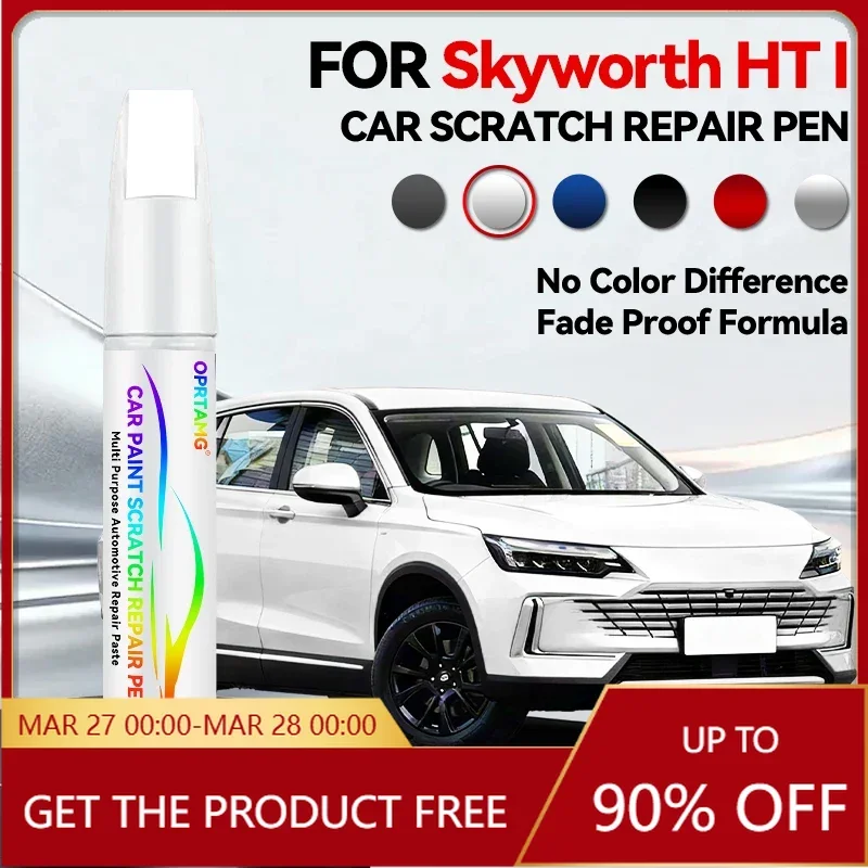 Карандаш для ремонта автомобильной краски для Skyworth HT I 2022-2025: аксессуары для устранения царапин, цвета Aurora White, Moon White, Fanxing Blue
Карандаш для ремонта автомобильной краски для Skyworth HT I 2022-2025: аксессуары для устранения царапин, цвета Aurora White, Moon White, Fanxing Blue
