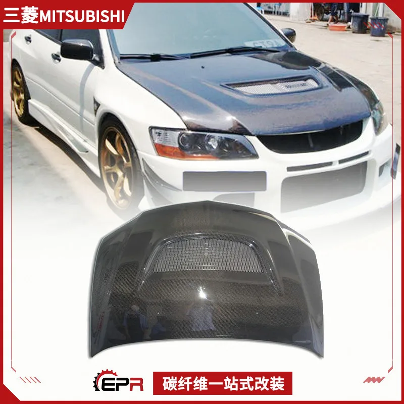 Applicable to Mitsubishi Evolution 7 8 modified Evo8 carbon fiber original hood, engine cover modification
Applicable to Mitsubishi Evolution 7 8 modified Evo8 carbon fiber original hood, engine cover modification