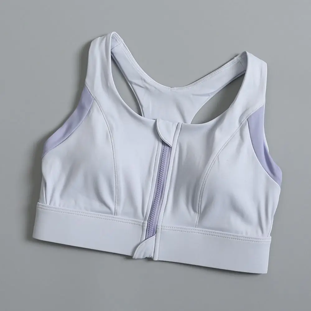 Patchwork Front Zipper Sports Bra Slim Fit Anti-sagging Yoga Wireless Bra Shockproof Lingerie Seamless Bra Gym Workout
Patchwork Front Zipper Sports Bra Slim Fit Anti-sagging Yoga Wireless Bra Shockproof Lingerie Seamless Bra Gym Workout