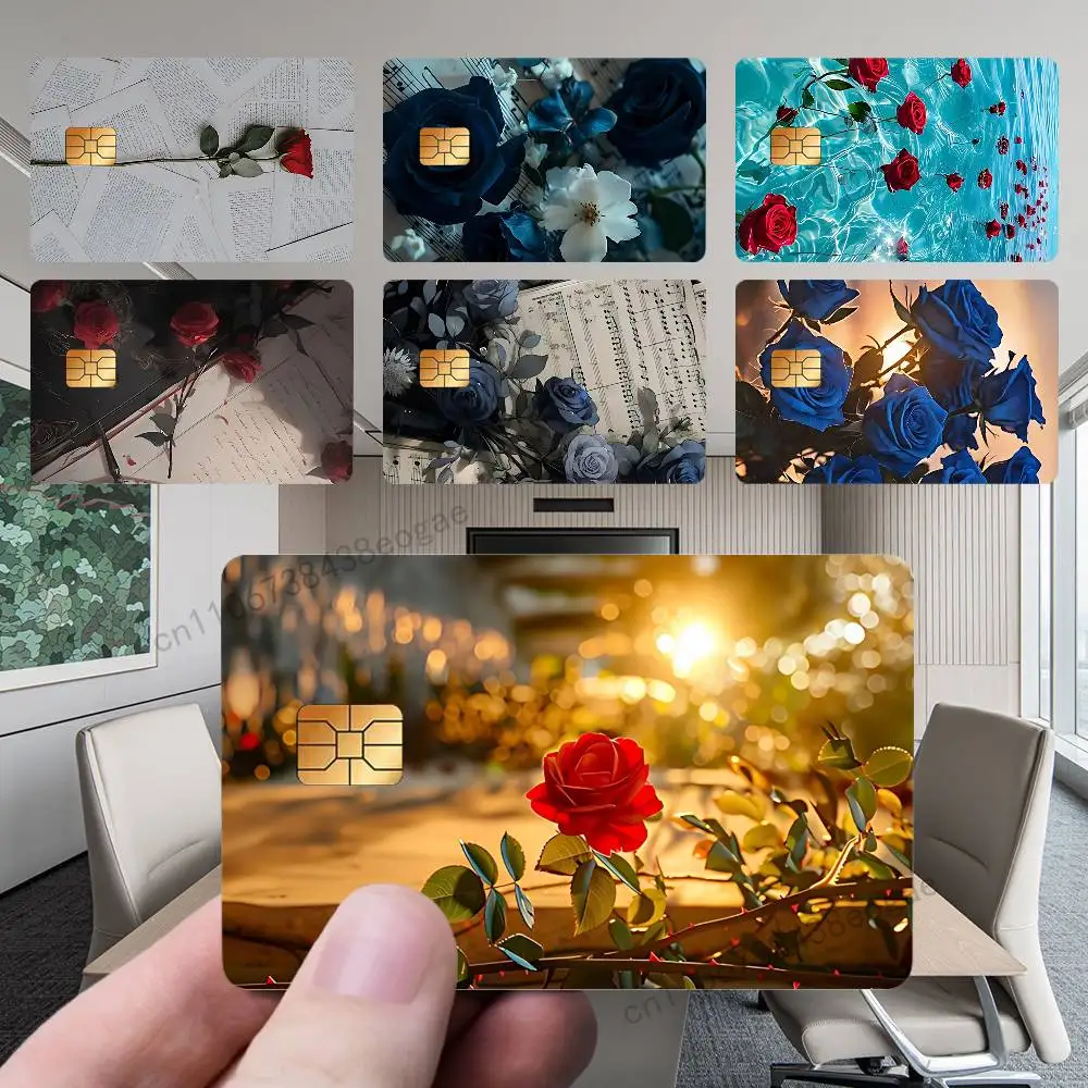 The Art OF Love Rose Decorative Credit Card Skin 4PCS Protection Card Stickers Creative Credit Debit Card Stickers
The Art OF Love Rose Decorative Credit Card Skin 4PCS Protection Card Stickers Creative Credit Debit Card Stickers